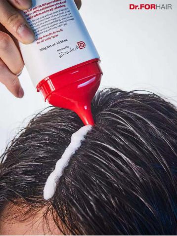 头发护理,除角质污垢选韩国头皮护理品牌Dr.FORHAIR海盐按摩膏